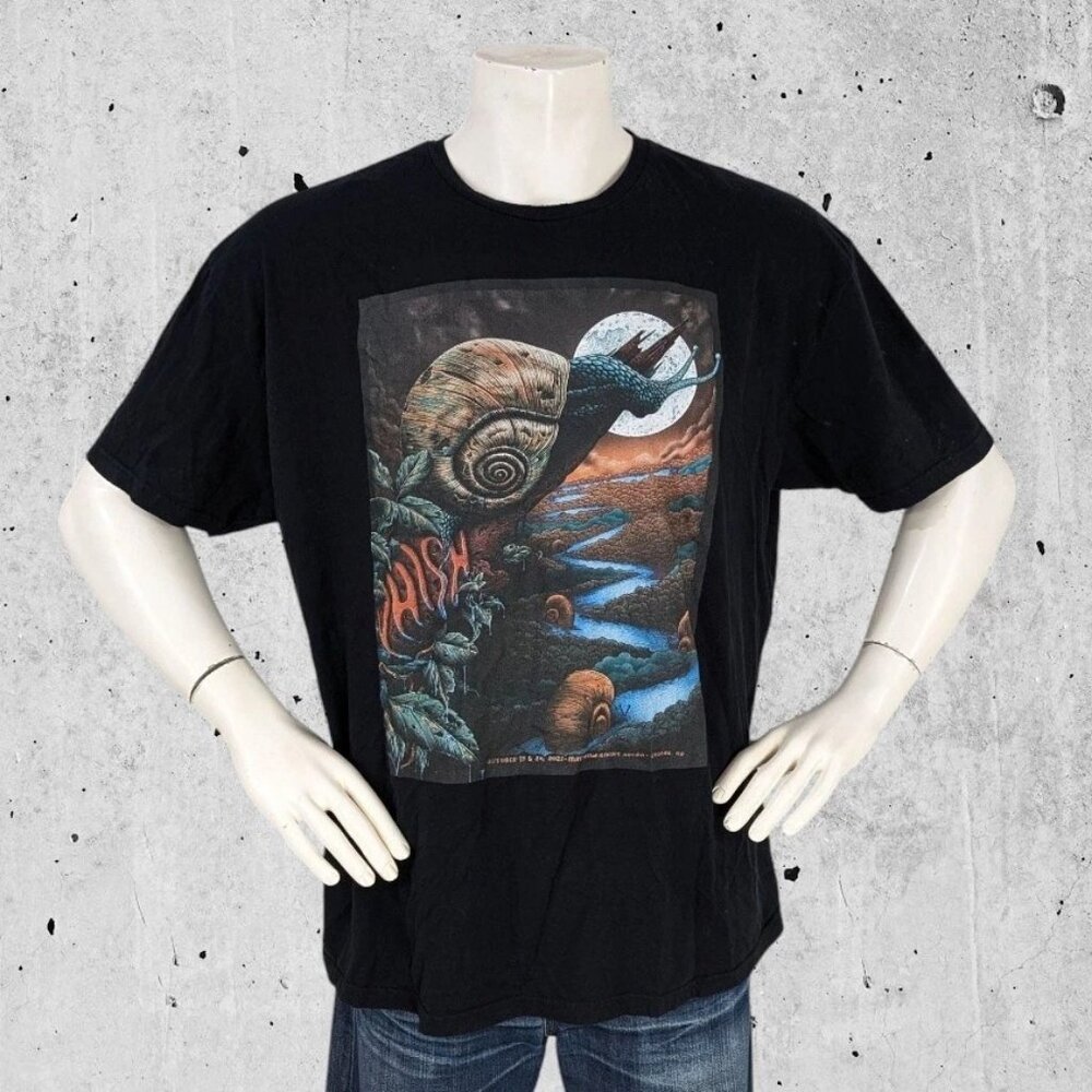 RARE Phish 2021 Concert Tour T Shirt Size 2XL Eugene Oregon